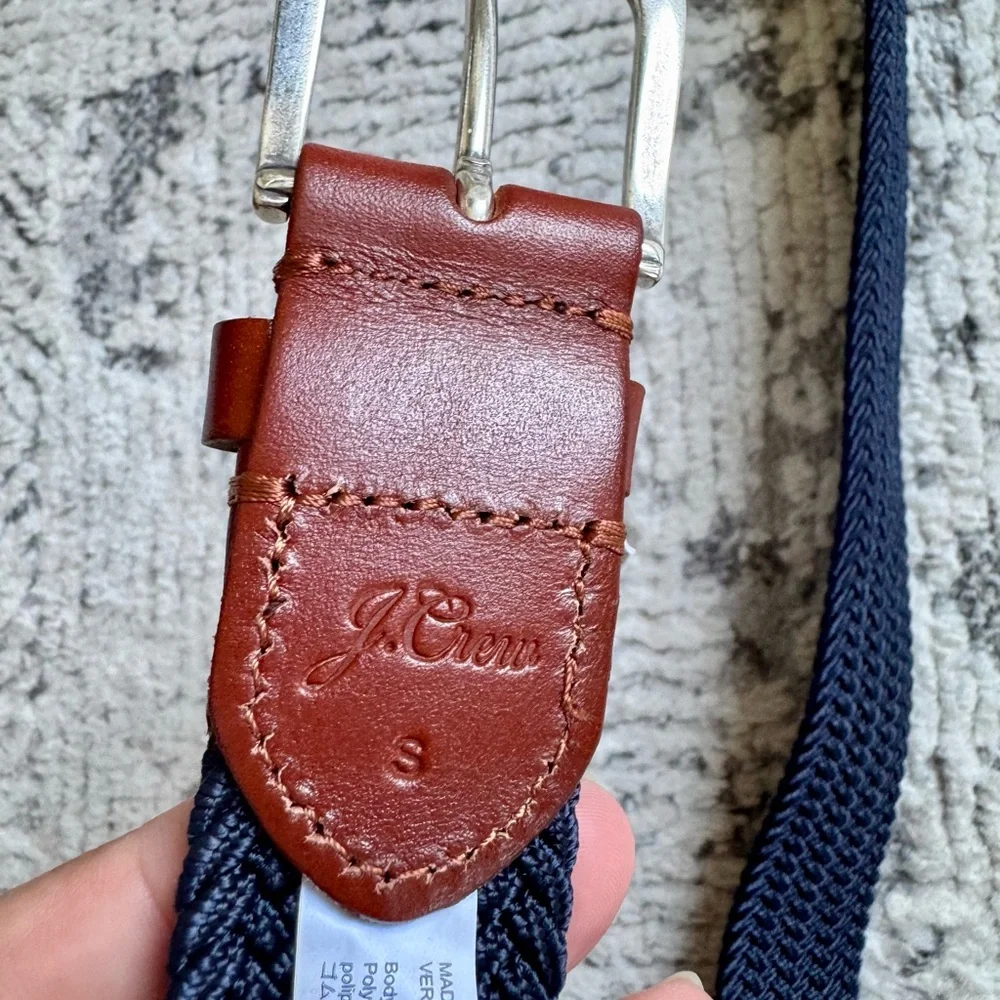 New with tag!!! J Crew Boys' braided elastic belt size S (kids)
